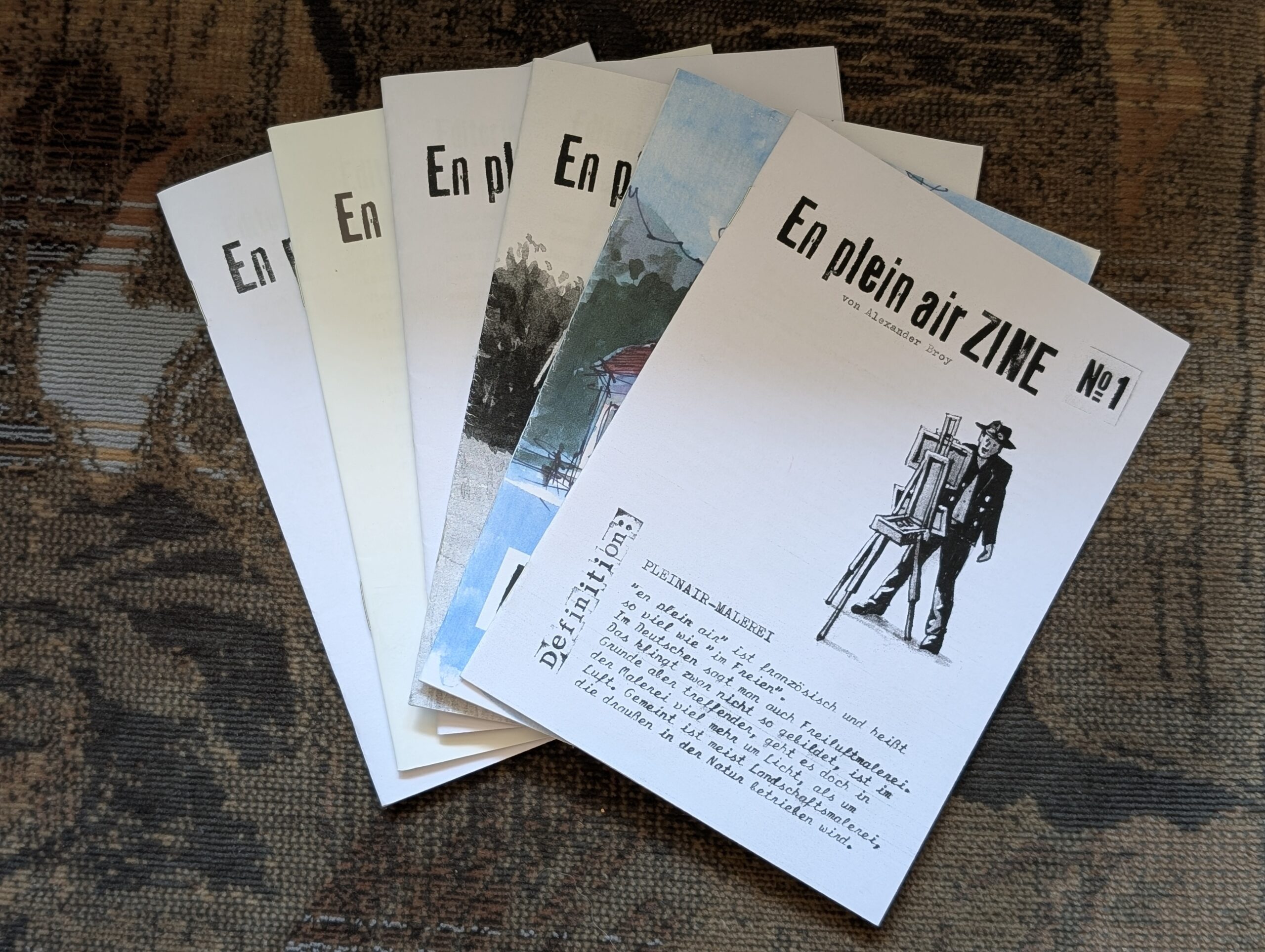 En plein air ZINE | Alexander Broy