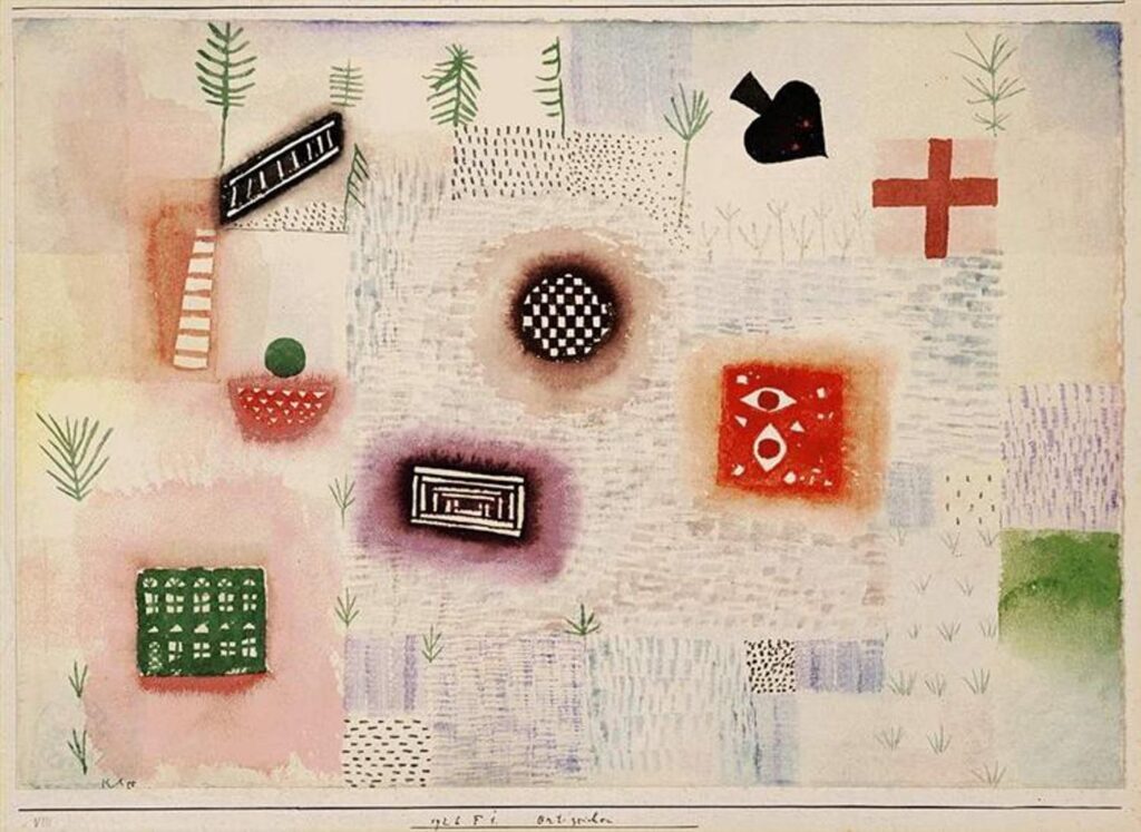Paul Klee - Zeichen am Weg - 1926