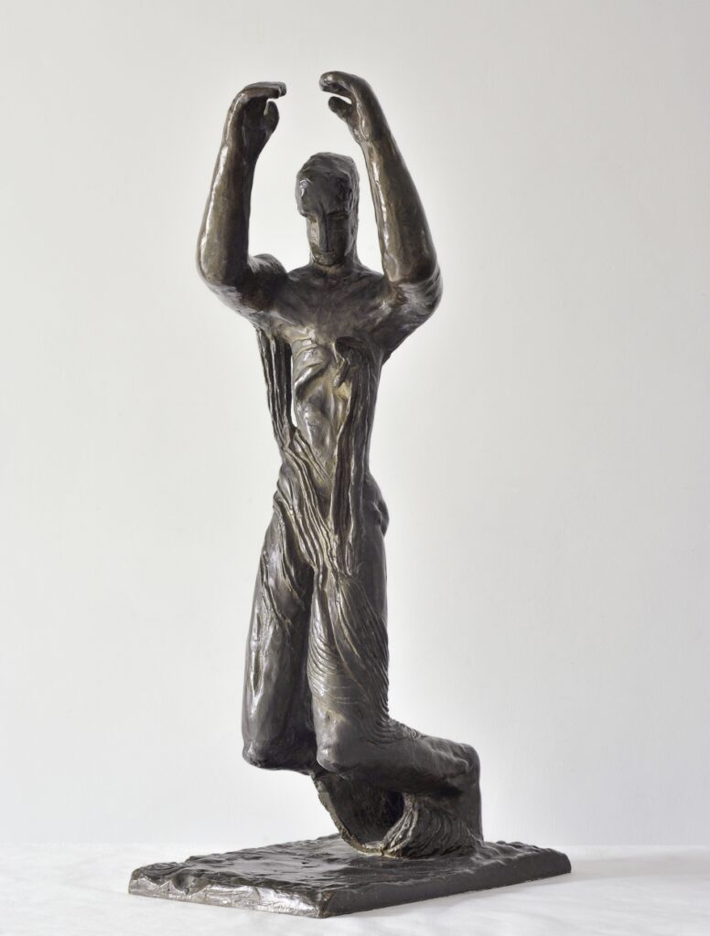 Fallender - Kurt Schumacher - Neue Nationalgalerie, Staatliche Museen zu Berlin, Berlin - Aufnahme: Andres Kilger - Copyright Notice - CC BY-NC-SA